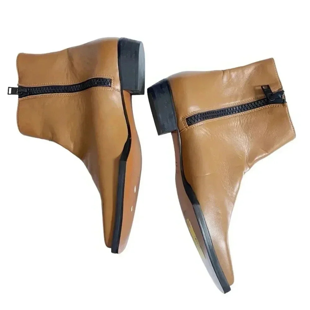 NEW Frame Le Maddox Leather Ankle Bootie size 38 or US 7.5 - Picture 5 of 8